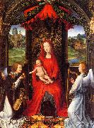 Madonna and Child with Angels, Hans Memling